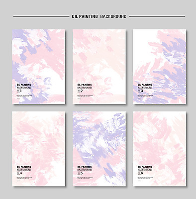 PSD 포스터 종이 컬러 백그라운드 일러스트 페인팅 붓터치 잉크 사람없음 페인트 물감 붓 얼룩 질감 연보라색 파스텔 연분홍색 국내일러스트 분홍색 학용품 보라색 미술도구 파일형식