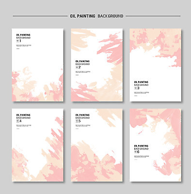 PSD 포스터 종이 컬러 백그라운드 일러스트 페인팅 붓터치 잉크 사람없음 페인트 물감 붓 얼룩 질감 파스텔 베이지색 연분홍색 국내일러스트 분홍색 학용품 미술도구 파일형식