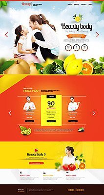 PSD 템플릿 여자 딸 어린이 웹템플릿 채소 과일 사이트템플릿 엄마 건강 여러명 성인 30대 뷰티 홈페이지 홈페이지시안 한국인 여자만 이미지템플릿 다수 가족 사람 동양인 장년 파일형식