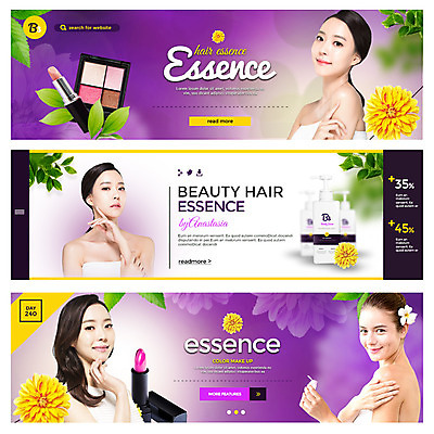 PSD 서양인 외국인 템플릿 여자 꽃 웹템플릿 나뭇잎 여러명 20대 성인 뷰티 화장품 한국인 립스틱 아이섀도 이벤트배너 웹배너 성인여자만 이미지템플릿 식물 배너 다수 잎 사람 동양인 인종 청년 여자만 성인만 파일형식