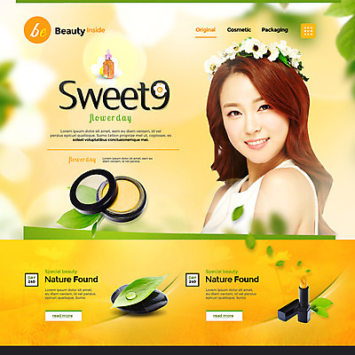 PSD 템플릿 여자 꽃 웹템플릿 이벤트페이지 한명 이벤트 20대 성인 뷰티 화관 화장품 한국인 립스틱 의료성형뷰티 성인여자한명만 이미지템플릿 식물 1 사람 동양인 청년 페이지 여자한명만 성인여자만 파일형식