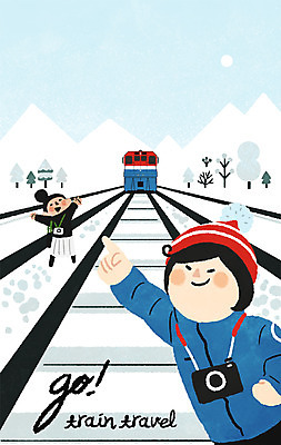 전신 PSD 나무 여자 여행 겨울 일러스트 산 상반신 성인 두명 친구 카메라 기찻길 기차 출발 기차여행 철도의날 국내일러스트 식물 계절 육상교통 컨셉 관계 대중교통 사람 전자제품 파일형식 법정기념일