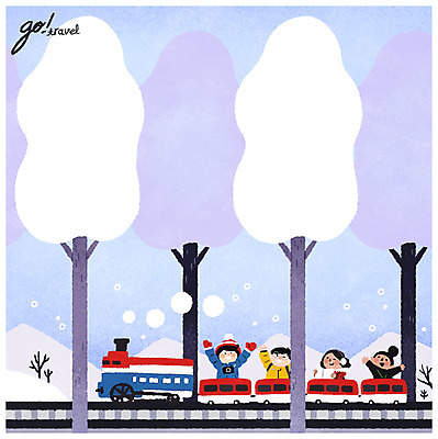 PSD 나무 여자 남자 여행 겨울 일러스트 여러명 상반신 성인 친구 기찻길 기차 숲 즐거움 기차여행 철도의날 국내일러스트 식물 계절 감정 육상교통 다수 관계 대중교통 사람 파일형식 법정기념일