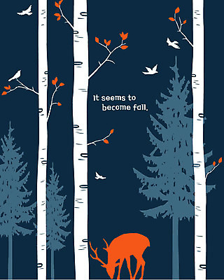 나무 실루엣 여러마리 일러스트 자연 조류 사슴 나뭇잎 사람없음 고요 가을 고독 국내일러스트 AI파일 식물 동물 계절 감정 다수 잎 포유류 촬영기법 생태계 파일형식 벡터