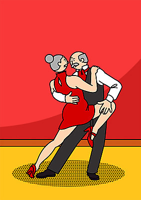 전신 PSD 커플 여자 할아버지 노년 남자 할머니 일러스트 두명 실버라이프 춤 라틴댄스 탱고 국내일러스트 라이프스타일 관계 문화예술 사람 성인 파일형식