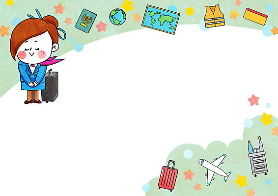 전신 PSD 여자 지구 어린이 세계지도 일러스트 비행기 프레임 한명 캐리어 카트 꿈 인사 승무원 여권 장래희망 구명조끼 프레임일러스트 국내일러스트 직업 1 지도 항공교통 대중교통 사람 세계 여행가방 예절 구조용품 파일형식