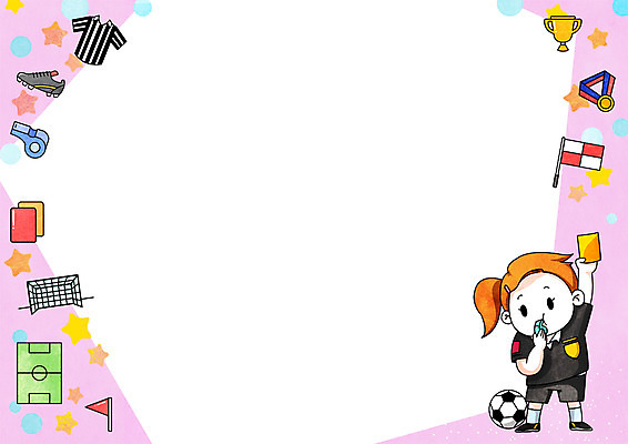전신 PSD 여자 어린이 유니폼 일러스트 프레임 한명 축구 꿈 깃발 심판 축구장 호루라기 트로피 메달 골대 장래희망 축구화 레드카드 옐로우카드 프레임일러스트 국내일러스트 1 옷 운동화 축구용품 스포츠시설 경고 사람 구기 카드_놀이용품 상_우승 상_상패 파일형식