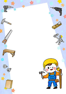 전신 PSD 나무 남자 어린이 일러스트 프레임 한명 꿈 나사 수리 망치 목수 드릴 책상 장래희망 나무판자 클램프 톱질 프레임일러스트 국내일러스트 식물 직업 1 가구 모션 사람 목재 공구 파일형식