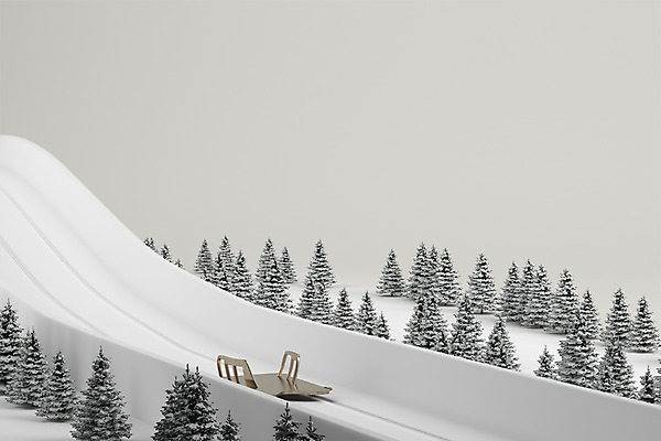 PSD 편집이미지 스포츠 겨울 겨울스포츠 사람없음 그래픽 3D 디지털합성 썰매 스켈레톤 편집3D 계절 파일형식