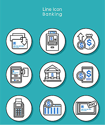 아이콘 지폐 돈 사람없음 스마트폰 세트 돈자루 라인아이콘 은행 결제 ATM 보안카드 카드값 핀테크 2D아이콘 AI파일 모바일 금융 핸드폰 스마트기기 재산 가격 파일형식 벡터
