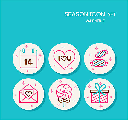 아이콘 화이트데이 막대사탕 사탕 사랑 사람없음 선물상자 세트 달력 하트 편지 라인아이콘 아이러브유 2D아이콘 AI파일 모양 감정 데이이벤트 디저트 선물 상자 파일형식 벡터