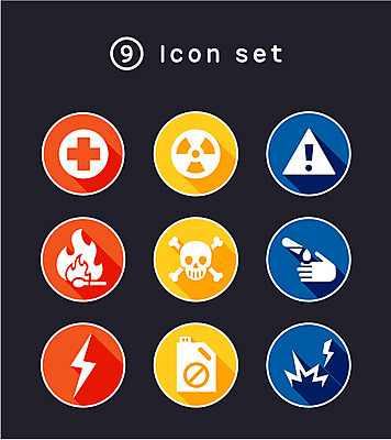 아이콘 불 해골 사람없음 세트 석유 위험물 위험 번개 성냥 라인아이콘 방사능 2D아이콘 AI파일 자연요소 컨셉 날씨 뼈 파일형식 벡터