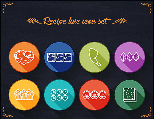 아이콘 토마토 식재료 김치 치즈 돼지고기 사람없음 세트 닭고기 소고기 라인아이콘 만두 두부 바질 2D아이콘 AI파일 한식 음식 채소 유제품 육류 파일형식 벡터