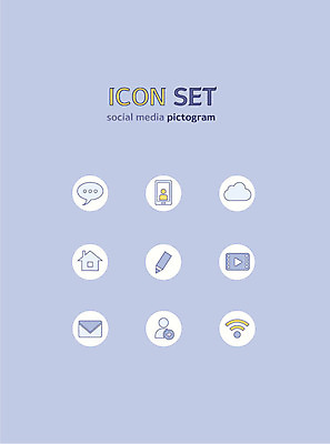 구름 아이콘 말풍선 인터넷 사람모양 사람없음 스마트폰 세트 픽토그램 연필 하트 편지 픽토그램아이콘 와이파이 동영상 문자메시지 소셜미디어 연락처 집모양 2D아이콘 AI파일 자연요소 모양 학용품 핸드폰 스마트기기 필기구 메시지 무선인터넷 파일형식 벡터