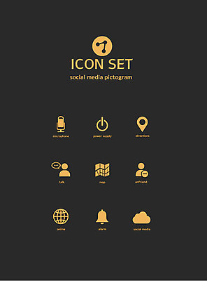 아이콘 지도 인터넷 사람없음 세트 픽토그램 종 녹음 알림 픽토그램아이콘 마이크 위치 클라우드서비스 소셜미디어 전원버튼 채팅 2D아이콘 AI파일 음향기기 버튼 전원_전기 기록 서비스 파일형식 벡터
