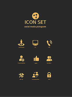 아이콘 커뮤니케이션 사람없음 컴퓨터 세트 픽토그램 최고 픽토그램아이콘 잠금 통화 소셜미디어 친구추가 환경설정 2D아이콘 AI파일 모션 전자제품 보안 설정 파일형식 벡터