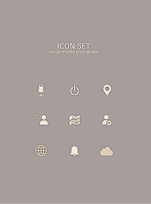 아이콘 지도 인터넷 사람없음 세트 픽토그램 종 녹음 알림 픽토그램아이콘 마이크 위치 클라우드서비스 소셜미디어 전원버튼 채팅 2D아이콘 AI파일 음향기기 버튼 전원_전기 기록 서비스 파일형식 벡터