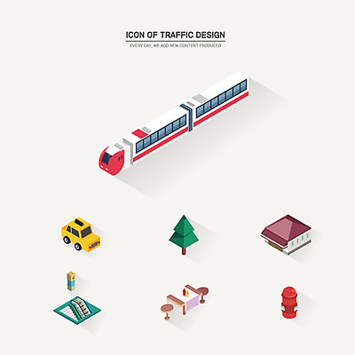 나무 아이콘 식탁 대중교통 사람없음 세트 전철 입체 택시 소화전 아이소메트릭 전철역 지하도 2D아이콘 AI파일 식물 육상교통 교통수단 승용차 자동차 탁자 보행로 역 안전장비 파일형식 벡터