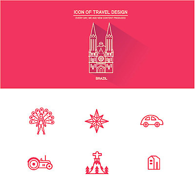 아이콘 여자 자동차 한명 세트 나침반 라인아이콘 브라질 삼바 예수상 2D아이콘 AI파일 1 육상교통 사람 조형물 남아메리카 파일형식 벡터