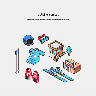 아이콘 스키 사람없음 세트 상점 헬멧 라인아이콘 입체 스키복 아이소메트릭 스키고글 스키대 스키부츠 스키장갑 2D아이콘 AI파일 옷 겨울스포츠 부츠 보호장비 파일형식 벡터