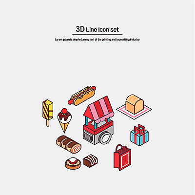 아이콘 아이스크림 사람없음 선물상자 세트 쇼핑백 상점 초콜릿 식빵 라인아이콘 입체 핫도그 아이소메트릭 롤케이크 막대아이스크림 2D아이콘 AI파일 음식 빵 가방 디저트 패스트푸드 선물 상자 케이크 파일형식 벡터