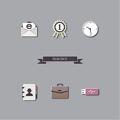 아이콘 시계 서류가방 비즈니스 사람없음 세트 이메일 USB 상패 플랫아이콘 주소록 2D아이콘 AI파일 가방 상_우승 파일형식 벡터