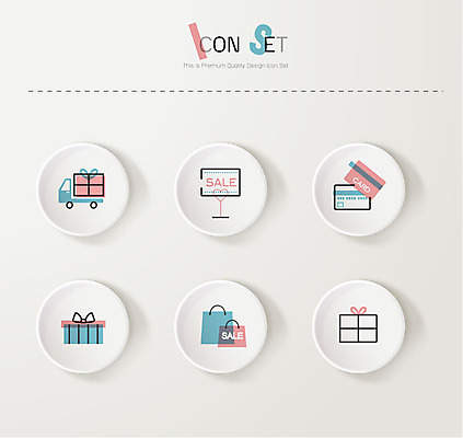 아이콘 사람없음 선물상자 쇼핑 세트 쇼핑백 세일 신용카드 라인아이콘 택배 2D아이콘 AI파일 가방 선물 금융 상자 운송업 파일형식 벡터