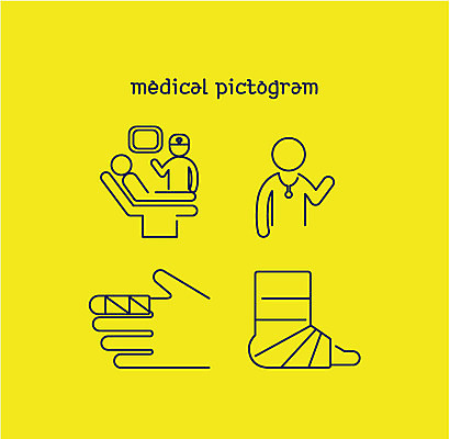 아이콘 손가락 의학 청진기 사람모양 세트 픽토그램 의사 상처 픽토그램아이콘 붕대 발목 2D아이콘 AI파일 모양 손 의료기기 발 의료진 파일형식 벡터