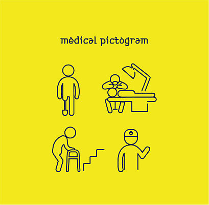 아이콘 의학 사람모양 세트 픽토그램 의사 장애인 픽토그램아이콘 물리치료사 의족 재활 2D아이콘 AI파일 모양 치료 의료진 장애 치료사 파일형식 벡터