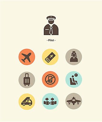 아이콘 비행기 사람없음 세트 픽토그램 여행가방 금지 파일럿 승무원 항공권 픽토그램아이콘 안전벨트 2D아이콘 AI파일 직업 가방 항공교통 대중교통 안전 티켓 파일형식 벡터
