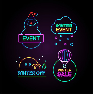 구름 아이콘 산타모자 눈사람 프레임 이벤트 사람없음 세트 라벨 세일 열기구 눈 네온 이글루 네온아트 2D아이콘 AI파일 자연요소 모자_잡화 크리스마스 항공교통 날씨 파일형식 벡터