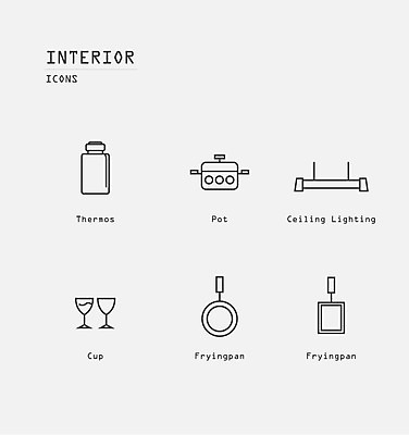 아이콘 조명 사람없음 컵 세트 프라이팬 냄비 라인아이콘 텀블러 2D아이콘 AI파일 식기 주방용품 솥 파일형식 벡터