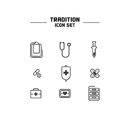 아이콘 청진기 주사기 사람없음 세트 약 반창고 링거 라인아이콘 서랍장 문서 2D아이콘 AI파일 가구 의학 의료기기 의료용품 파일형식 벡터