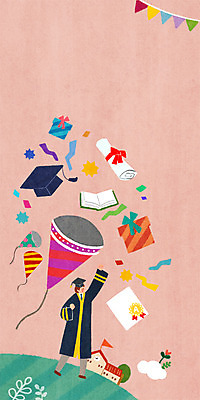 전신 PSD 구름 남자 일러스트 학사모 졸업 학교 청소년 폭죽 졸업생 선물 한명 책 새싹 졸업가운 졸업장 가랜드 국내일러스트 자연요소 식물 모자_잡화 1 교육 사람 가운 파티용품 파일형식