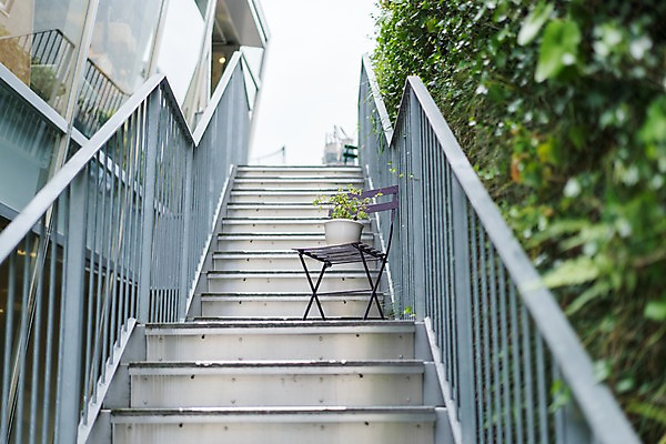 포토 JPG 주간 화분 의자 난간 거리풍경 사람없음 야외 계단 국내포토 자연요소 가구 거리 풍경 파일형식