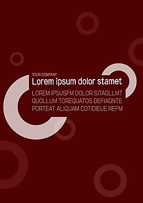 템플릿 표지 사람없음 원형 프레젠테이션 문서템플릿 서식 레이아웃 문서 제안서 겹침 이미지템플릿 AI파일 도형 파일형식 벡터