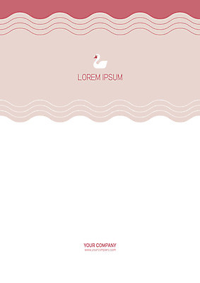 템플릿 표지 물결 사람없음 프레젠테이션 문서템플릿 서식 레이아웃 문서 백조 제안서 이미지템플릿 AI파일 조류 파일형식 벡터