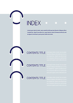 템플릿 내지 사람없음 공책 고리 프레젠테이션 문서템플릿 서식 레이아웃 문서 제안서 연결고리 목차 이미지템플릿 AI파일 문구용품 파일형식 벡터