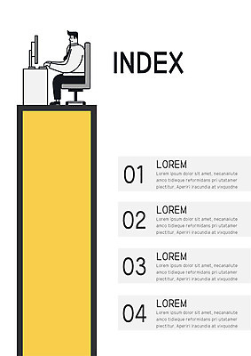 템플릿 남자 내지 한명 앉기 컴퓨터 비즈니스맨 프레젠테이션 책상 문서템플릿 서식 레이아웃 문서 제안서 목차 이미지템플릿 AI파일 1 가구 비즈니스 모션 사람 전자제품 직장인 파일형식 벡터