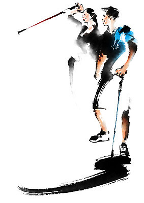 전신 PSD 여자 남자 일러스트 캘리그라피 붓터치 성인 두명 등산 등산스틱 국내일러스트 사람 트래킹 등산용품 파일형식