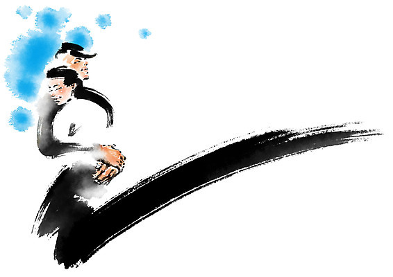 PSD 커플 여자 남자 일러스트 캘리그라피 안기 붓터치 상반신 성인 두명 번짐 국내일러스트 관계 모션 사람 파일형식 효과