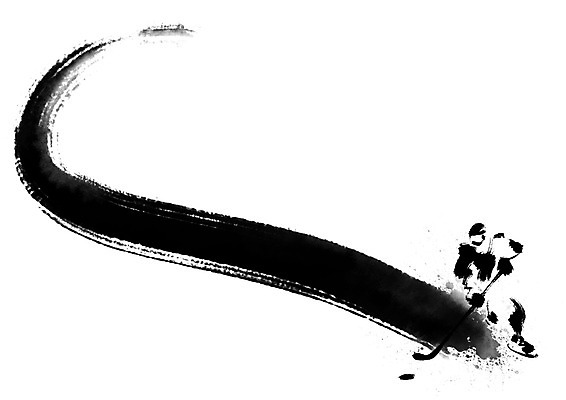 전신 PSD 일러스트 캘리그라피 붓터치 겨울스포츠 동계올림픽 한명 성인 아이스하키 국내일러스트 1 스포츠 올림픽 사람 하키 파일형식