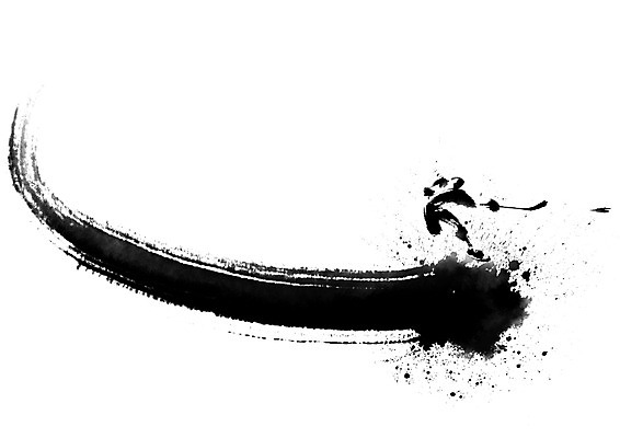 전신 PSD 일러스트 캘리그라피 붓터치 겨울스포츠 동계올림픽 한명 성인 아이스하키 국내일러스트 1 스포츠 올림픽 사람 하키 파일형식