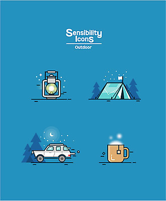 아이콘 별 자동차 전등 아웃도어 텐트 사람없음 캠핑 머그컵 달 램프 감성 2D아이콘 AI파일 자연요소 육상교통 컨셉 레저 조명 캠핑도구 컵 파일형식 벡터