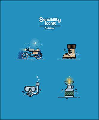 아이콘 신발 아웃도어 사람없음 캠핑 오토바이 램프 등산화 감성 잠수경 2D아이콘 AI파일 컨셉 레저 조명 바이크 물안경 등산용품 파일형식 벡터