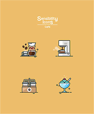 아이콘 커피 아이스크림 여름음식 사람없음 카페 머그컵 커피메이커 테이크아웃 빙수 감성 테이크아웃컵 핸드드립 제철음식 커피캐리어 2D아이콘 AI파일 음료 음식 컨셉 디저트 컵 상점 제철 커피용품 파일형식 벡터 여름_계절