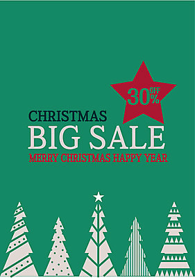 나무 별 겨울 일러스트 사람없음 쇼핑 크리스마스트리 세일 국내일러스트 AI파일 자연요소 식물 계절 크리스마스 파일형식 벡터