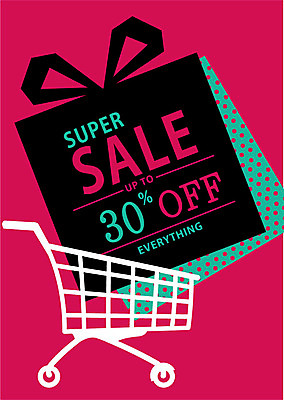 분홍색 일러스트 선물 사람없음 쇼핑 세일 물방울무늬 카트 국내일러스트 AI파일 컬러 무늬 파일형식 벡터