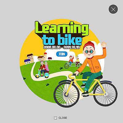 PSD 템플릿 공원 여자 남자 웹템플릿 팝업 웹팝업 건강 여러명 성인 운동 자전거 레이어팝업 이미지템플릿 공공시설 다수 사람 바이크 파일형식