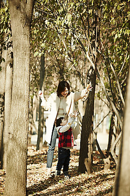 포토 JPG 주간 전신 나무 공원 여자 남자 아들 어린이 장난 엄마 나뭇잎 서기 들기 소년 성인 야외 두명 앞모습 옆모습 30대 한국인 가을 아들바보 국내포토 모자관계 자연요소 식물 계절 공공시설 뷰포인트 잎 가족 모션 사람 동양인 장년 파일형식